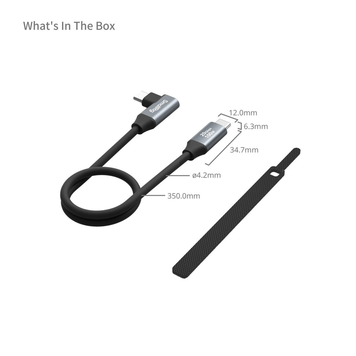 Cap Du Lieu Smallrig 4790 35cm Usb C Thang Sang Usb C Goc Canh 5 Hlstudio