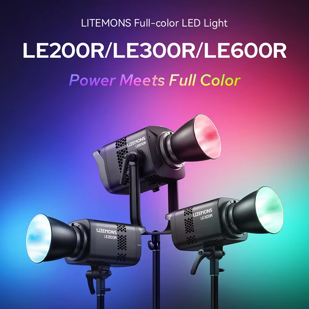 Den Godox Litemons Le200r Le300r Le600r Rgb Full Color 2 Hlstudio