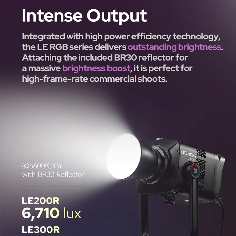 Den Godox Litemons Le200r Le300r Le600r Rgb Full Color 3 Hlstudio