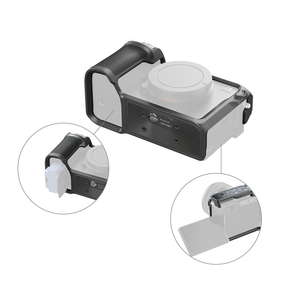 Khung Smallrig 5560 Cho May Sony 7c Ii 7cr Xam Tantalum 4 Hlstudio