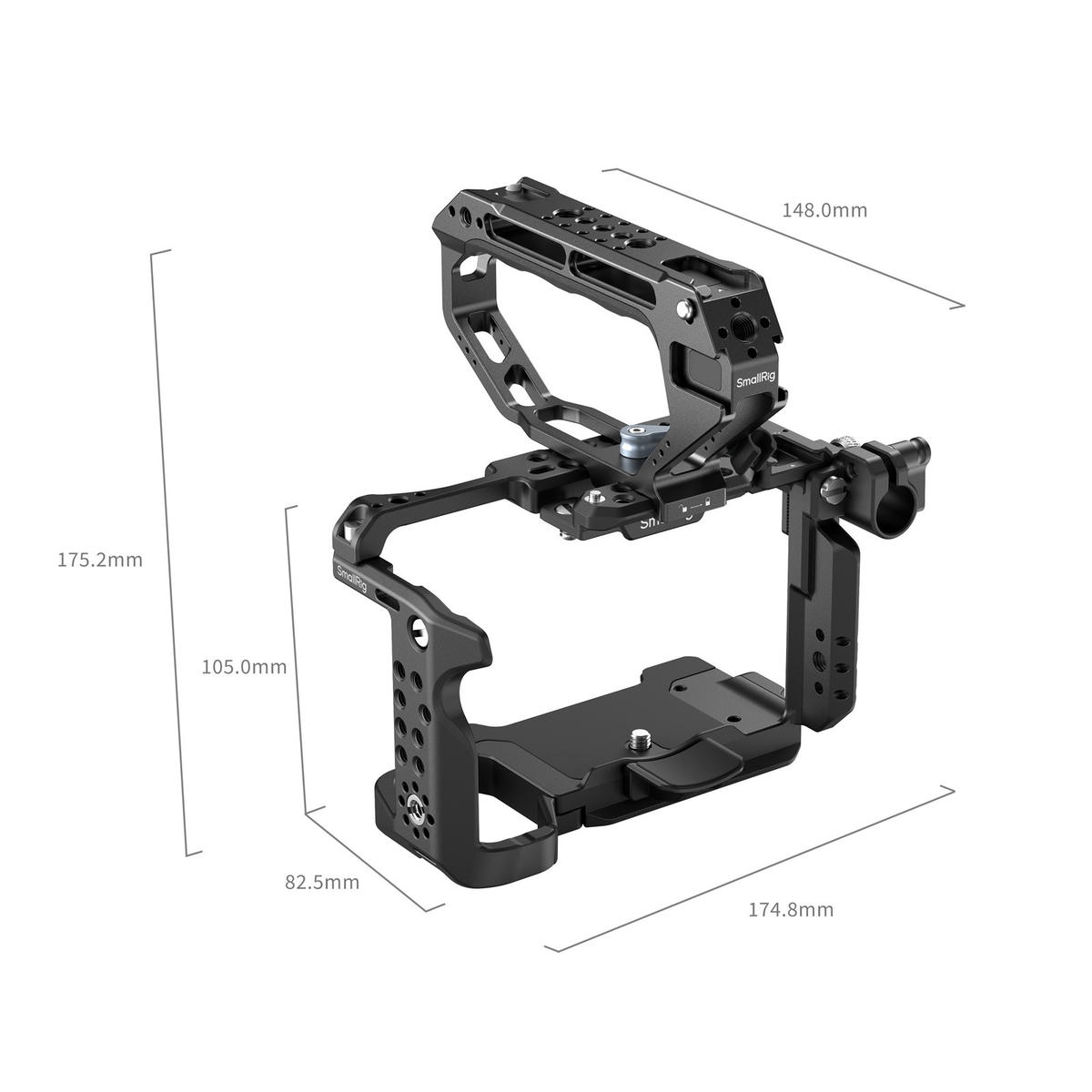 Khung Smallrig 6775 Hawklock Cho May Sony Fx5 Kem Handle 2 Hlstudio