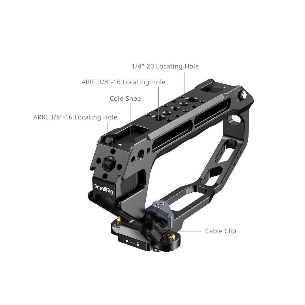 Khung Smallrig 6775 Hawklock Cho May Sony Fx5 Kem Handle 5 Hlstudio