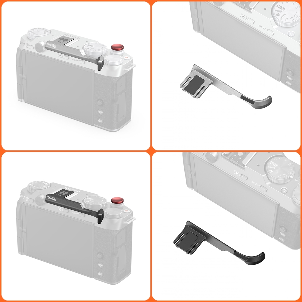 Smallrig 4877B 4878B Tay Cam Ngon Cai Cho May Anh Fujifilm X M5 Mau Bac Mau Den Hlstudio