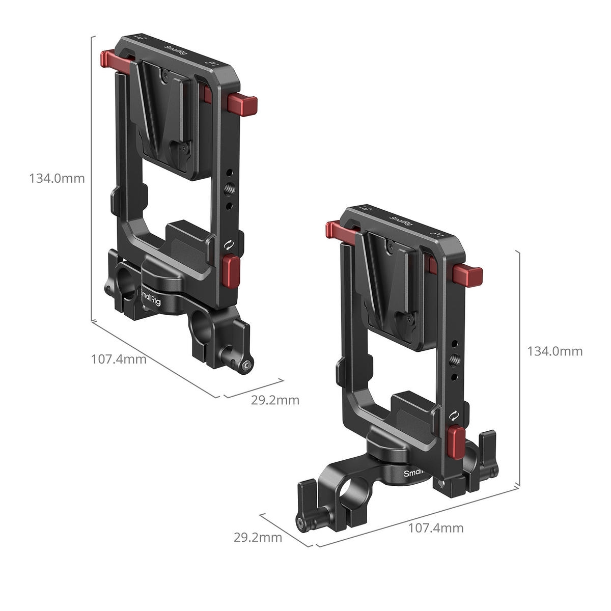Smallrig 6273 Tam Gan Pin V Mount Xoay 90 Kep Thanh Kep 15Mm 3 Hlstudio