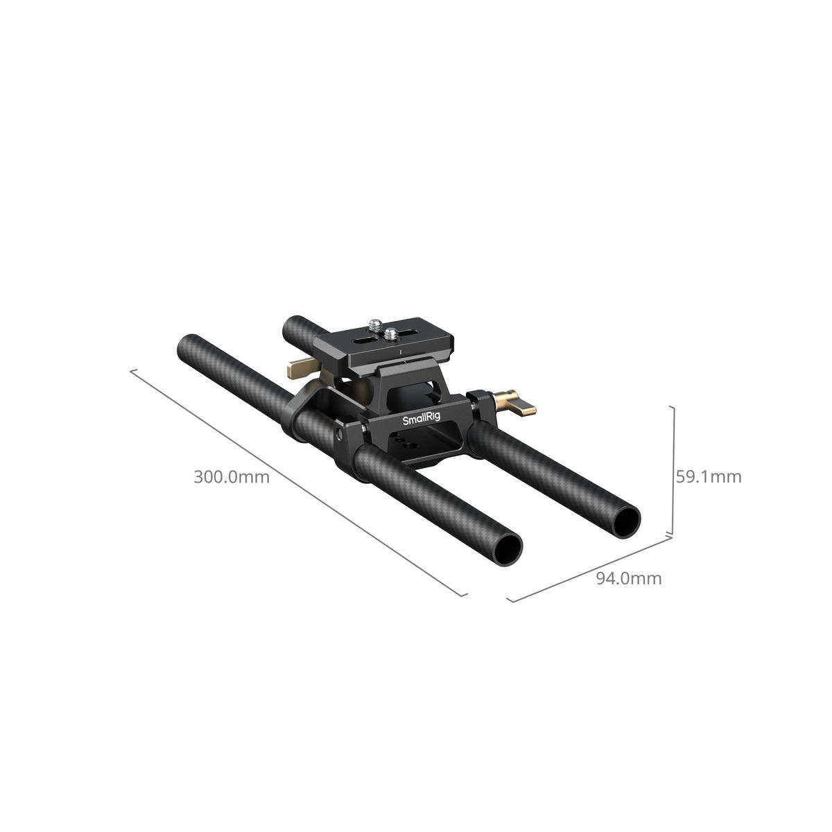 Smallrig 6761 Tam De Plate Thao Lap Nhanh Kem Dua Carbon 30Cm 2 Hlstudio